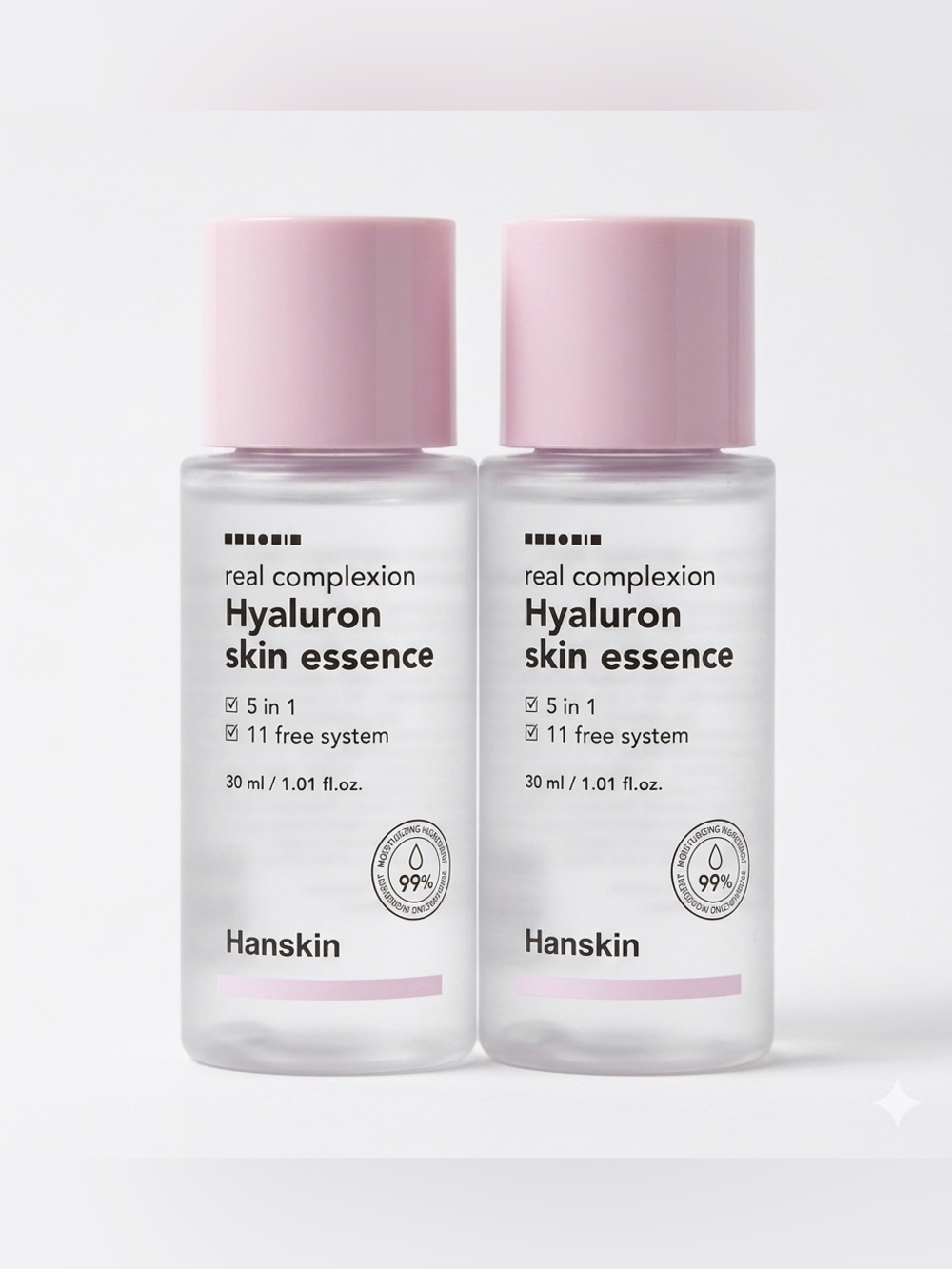 Hanskin Hyaluron Skin Essence Mini Size 1.01 Fl Oz X 2 NWT
